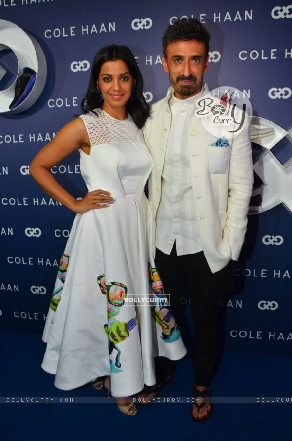 Rahul Dev and Mugdha Godse at COLE HAAN Event
