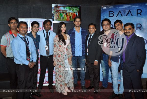 Sidharth Malhotra and Katrina Kaif at Press Meet of 'Baar Baar Dekho'