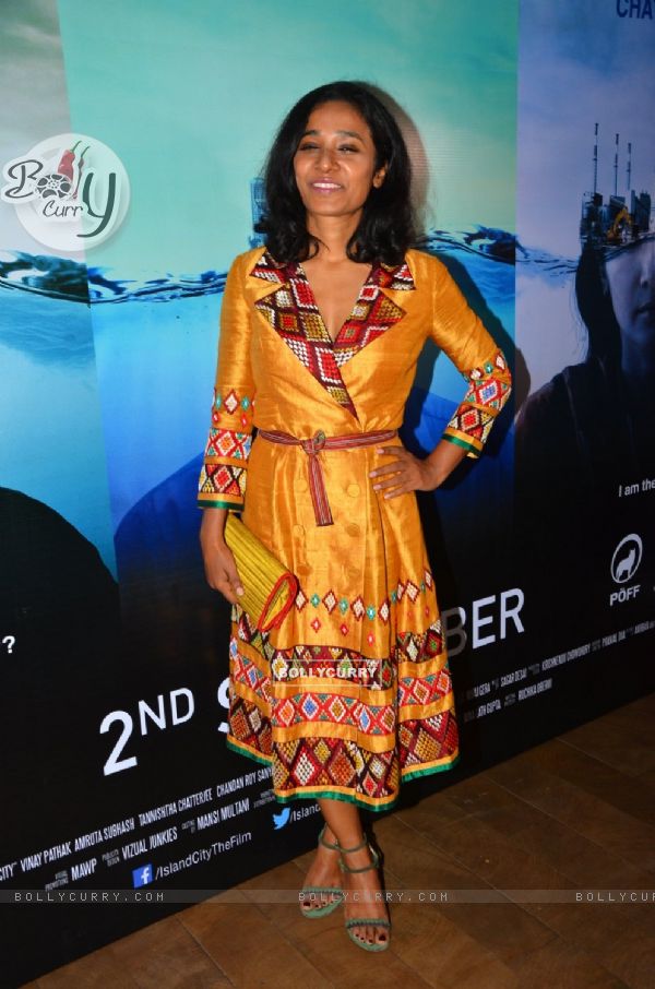 Tannishtha Chatterjee at Special screening of the Film 'Island City'