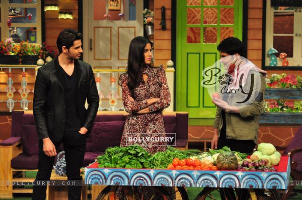 Sidharth Malhotra and Katrina Kaif at Promotion of 'Bar Bar Dekho' on sets of The Kapil Sharma Show