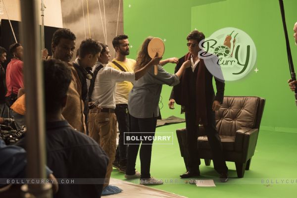 Behind the scenes with Shah Rukh Khan for Bollywood parks