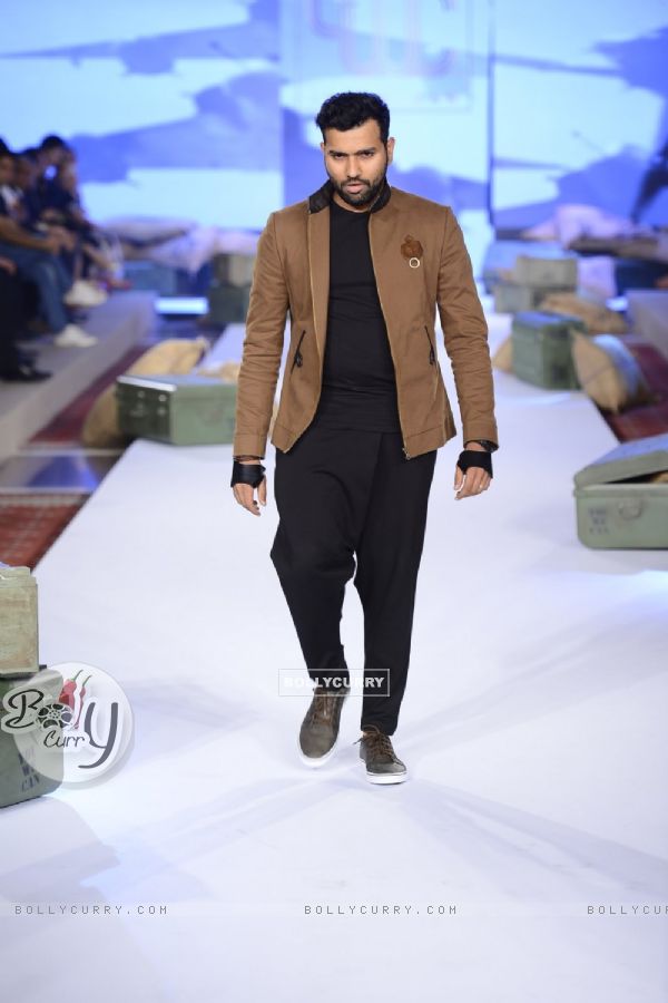 Rohit Sharma at Launch of new Clothing line 'YouWeCan'