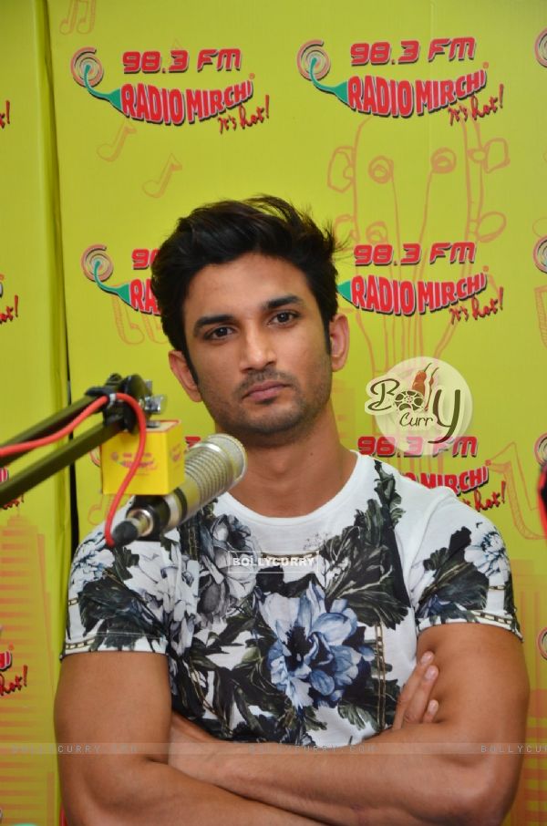 Sushant Singh Rajput at Promotion of 'MS Dhoni: The Untold Story' at Radio Mirchi (419524)