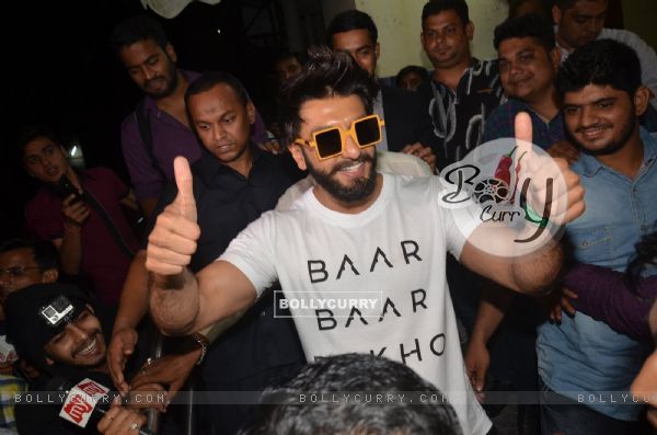 Ranveer Singh at Special screening of 'Bar Bar Dekho' (419564)