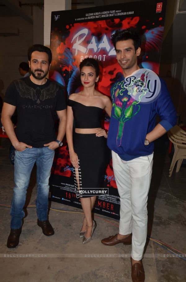 Emraan Hashmi, Kriti Kharbanda and Gaurav Arora at Promotion of 'Raaz: Reboot'