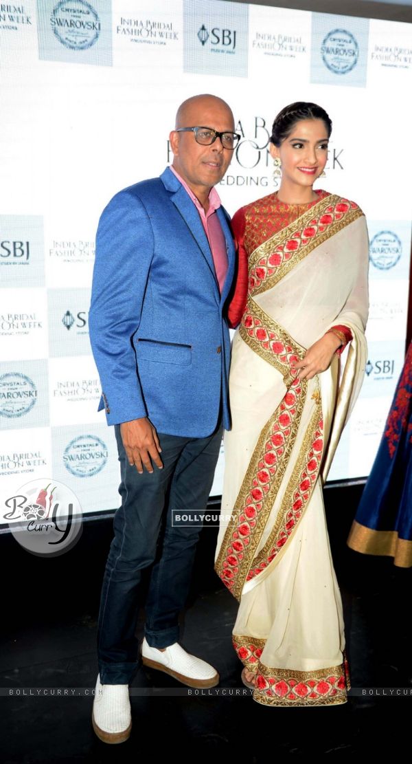 Sonam Kapoor at India Bridal Week Event