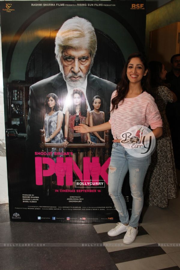 Yami Gautam at Special screening of Film 'Pink'