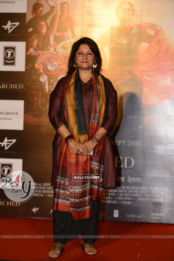 Filmmaker Leena Yadav at Press meet of 'Parched'