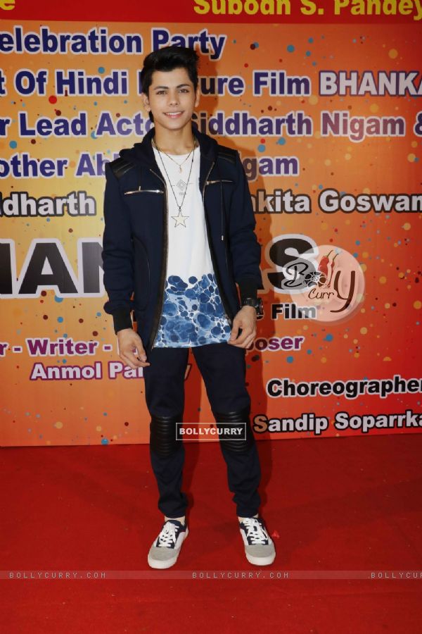 Birthday bash of Siddharth Nigam and announcement of film 'BHANKAS'