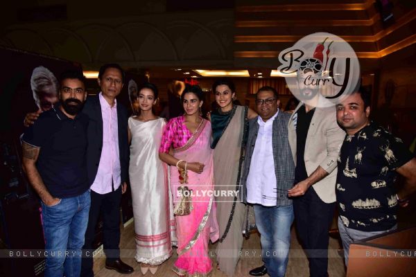Angad Bedi, Taapsee Pannu, Kirti Kulhari and Andrea Tariang at Premiere of PINK in Delhi (420156)