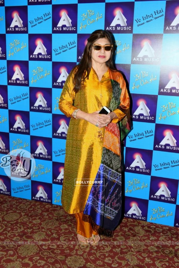 Alka Yagnik at Launch of Album 'Yeh Ishq Hai'