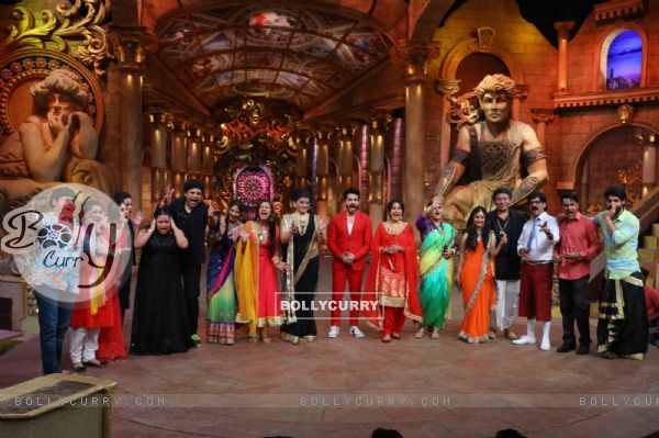 Colours TV actors visits on set of Comedy Nights Bachao