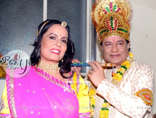 Anup Jalota at musical play 'Main Hoon Meera'in Mumbai