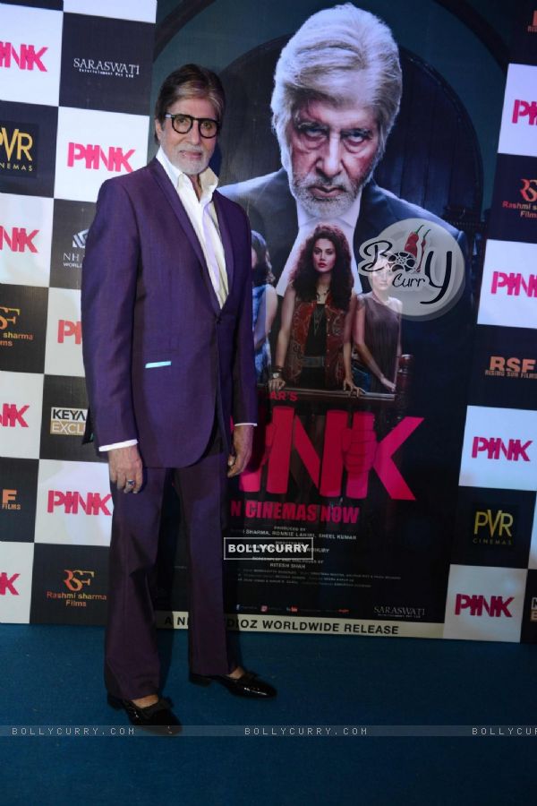 Amitabh Bachchan at Press Meet of PINK in Delhi (420483)