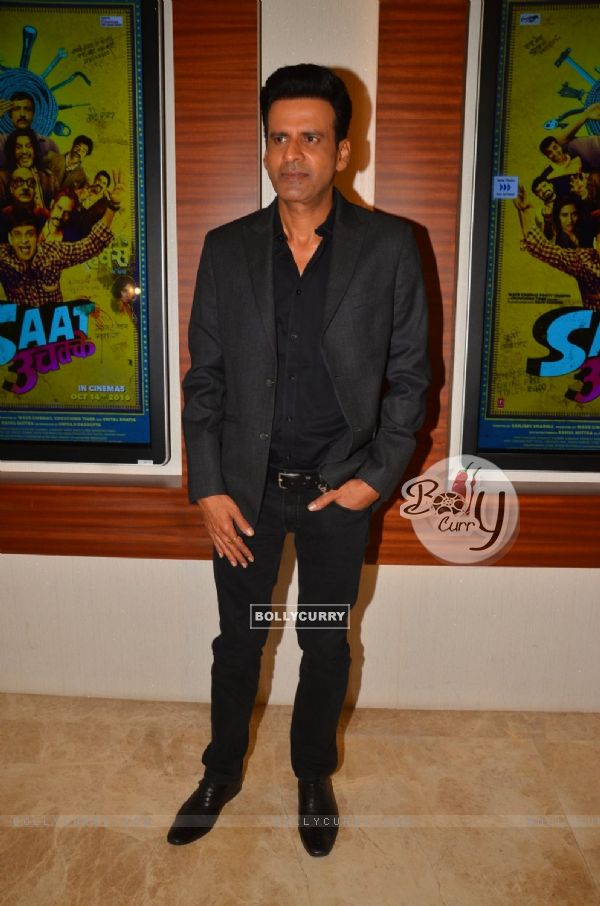 Manoj Bajpayee at Launch of film 'Saat Uchakkey'