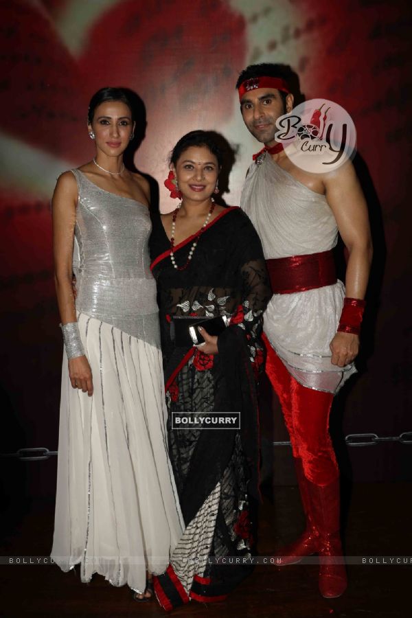 Sandip Soparrkar and Alesia Raut with Sarbani Mukherji at NCPA Ballroom dancing event