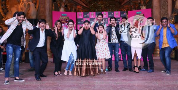 Celebs at Press meet of Comedy Nights Bachao