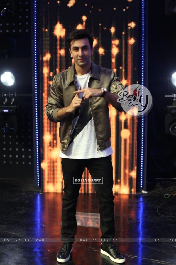 Ranbir Kapoor on the sets of The Dance Plus 2