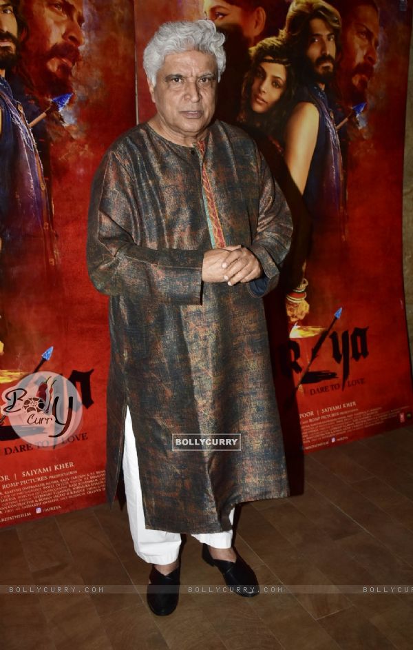 Javed Akhtar at Special screening of film 'Mirzya' (421422)