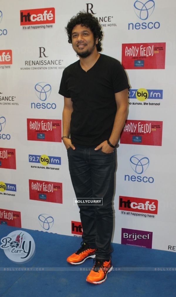 Papon at Press meet of Folk and Fusion music Festival- Paddy Fields