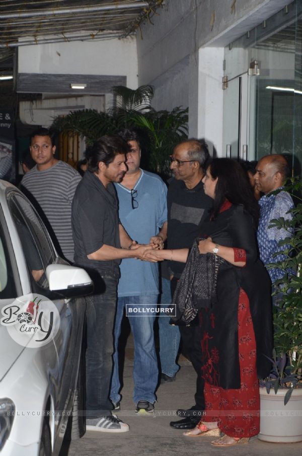 Shah Rukh Khan at Special Screening of 'Raees'