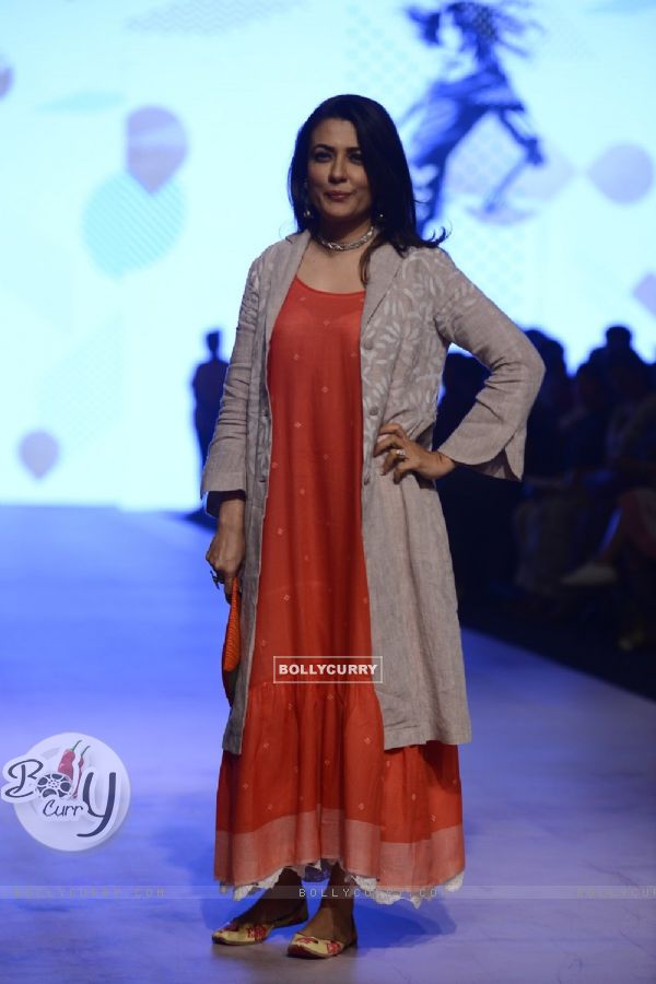 Mini Mathur at Lakme Fashion Week 2017 Day 1