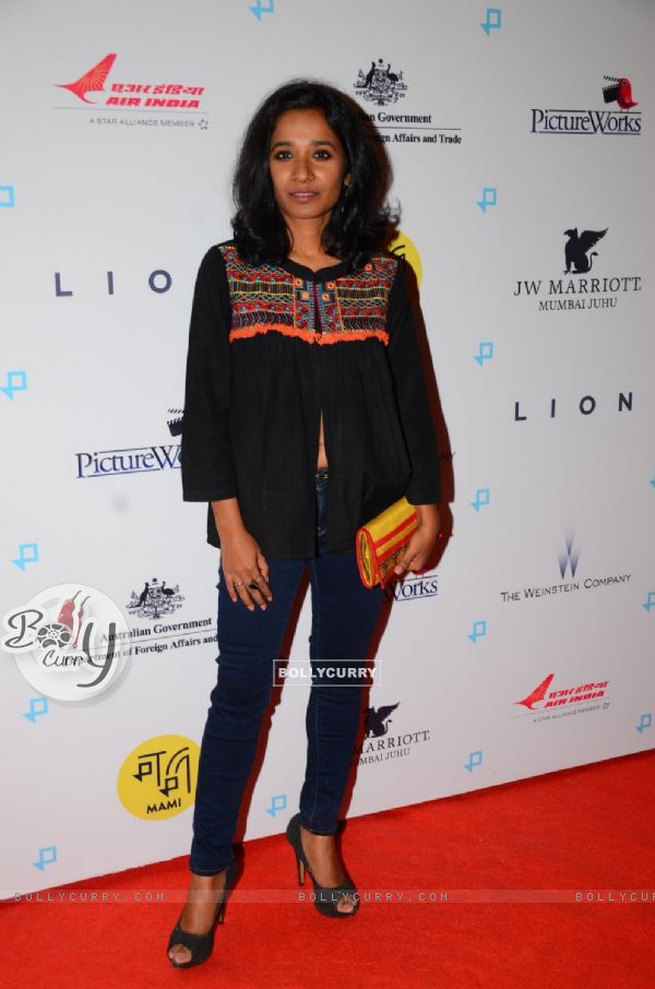 Tannishtha Chatterjee attends premiere of 'Lion'