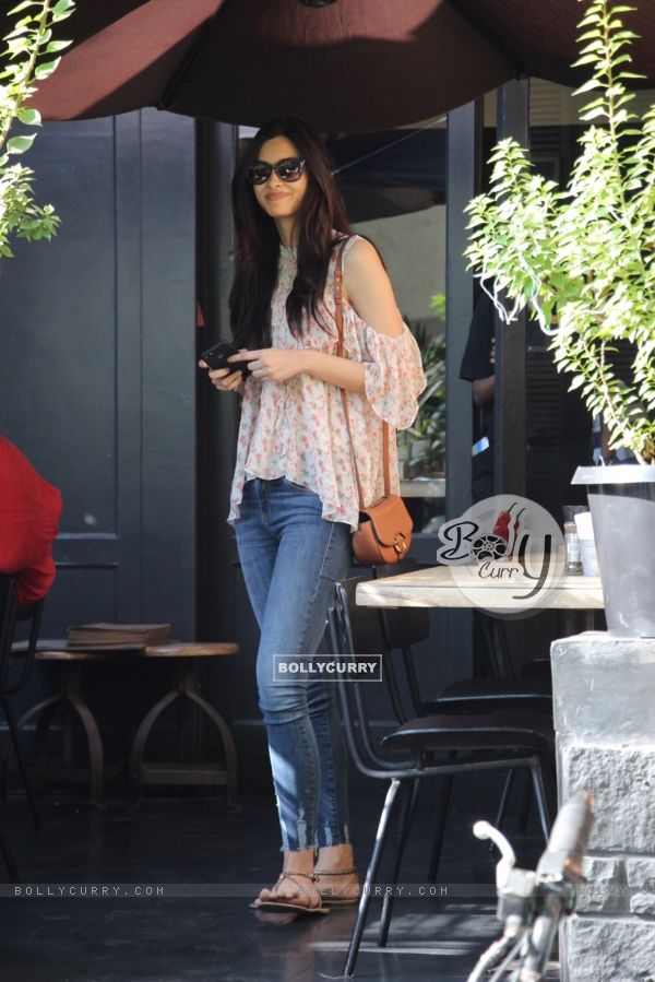 Diana Penty Snapped at Suzzette