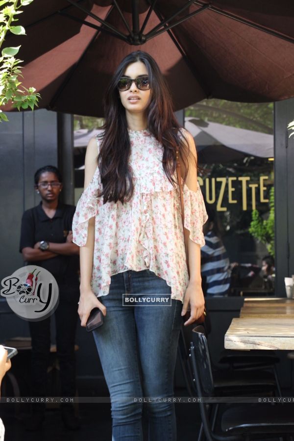Diana Penty Snapped at Suzzette