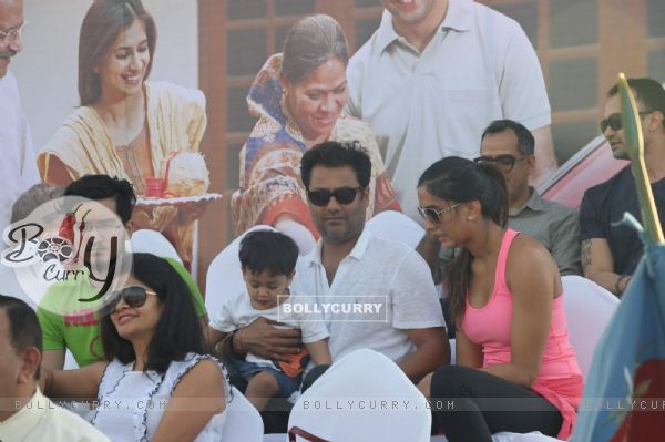 Abhishek Kapoor Snapped with son at 'Polo Match'