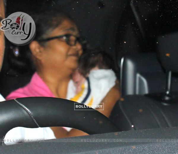 SPOTTED: Baby Taimur Ali Khan