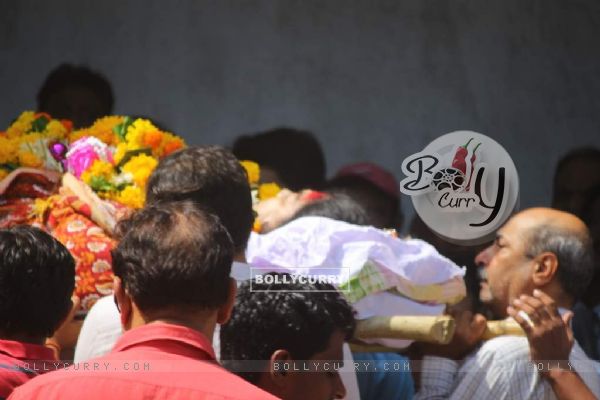 Reema Lagoo Funeral Pictures