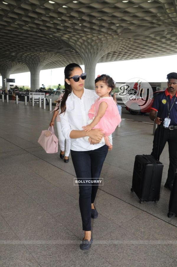 Misha Kapoor is cute as a button