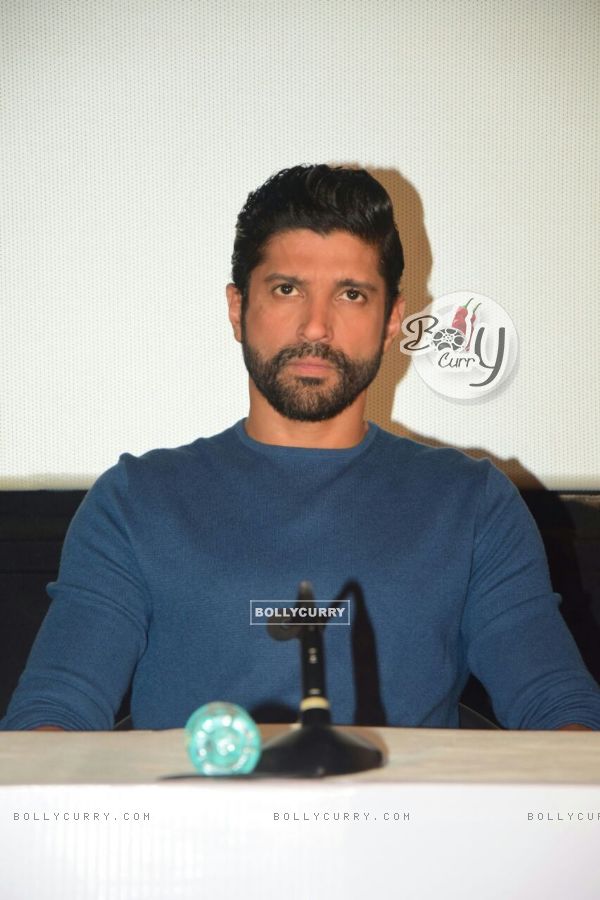 Farhan Akhtar in a pensive thought