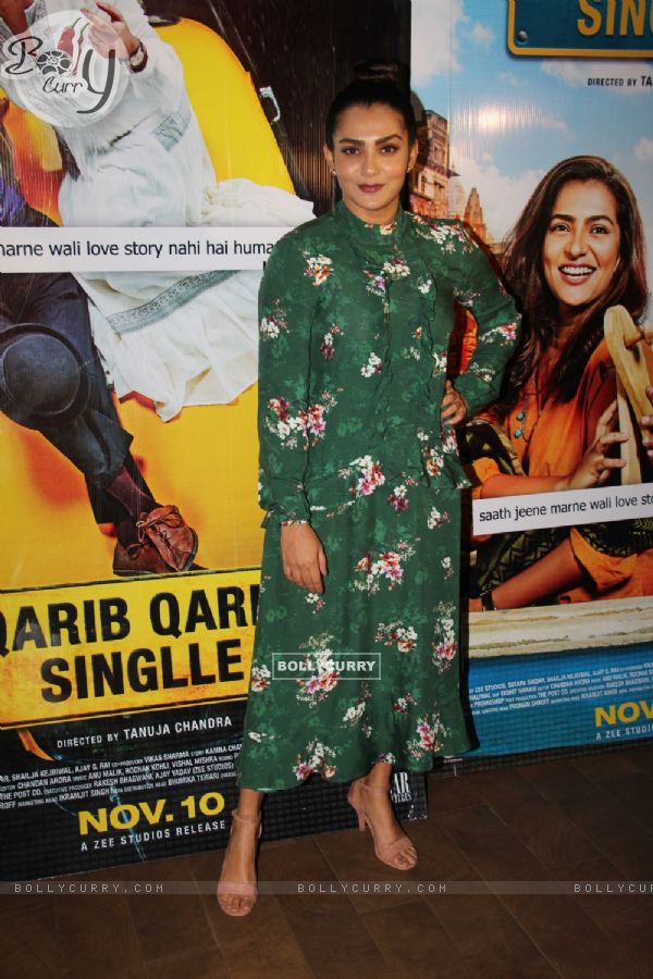 Parvathy's floral affair for the screening (431473)