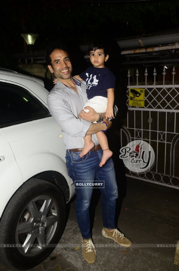 Tusshar's play date with his son!