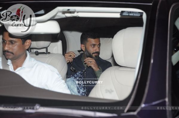 Anand Ahuja in the car