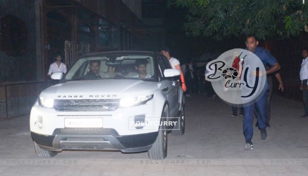 Rumoured couple Kriti - Sushant clicked at Kriti's sister's party