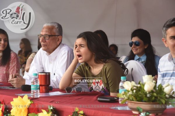 Alia Bhatt at her school for special childrens sports meet