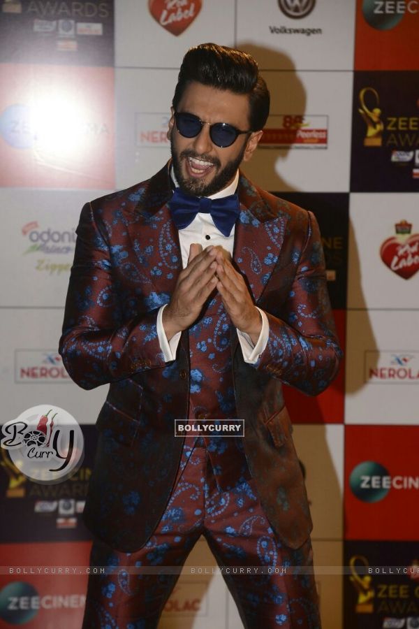 Ranveer spells his quirkiness at the event