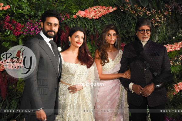 Bachchan's, SRK, Ranbir, Varun, Katrina and others at the Reception