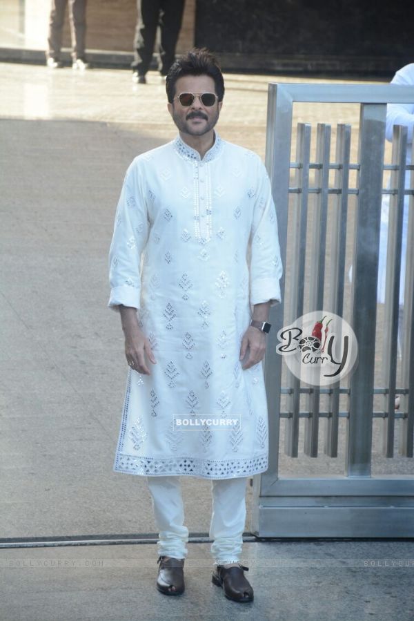 Anil Kapoor at Sonam Kapoor and Anand Ahuja Sangeet ceremony