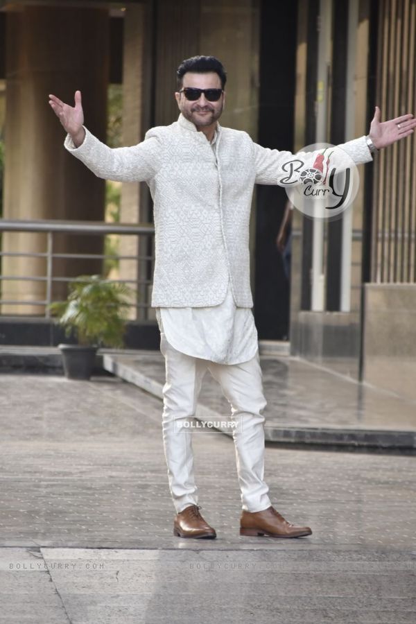 Sanjay Kapoor at Sonam Kapoor and Anand Ahuja Sangeet ceremony