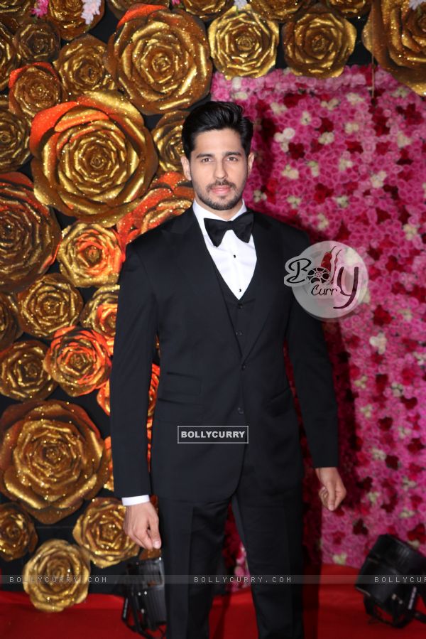 Sidharth Malhotra spotted at Lux Golden Rose Awards