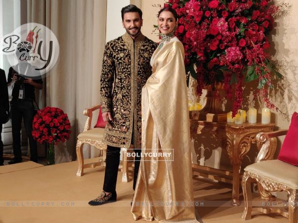 Ranveer Singh and Deepika Padukone Bangalore Reception Pictures