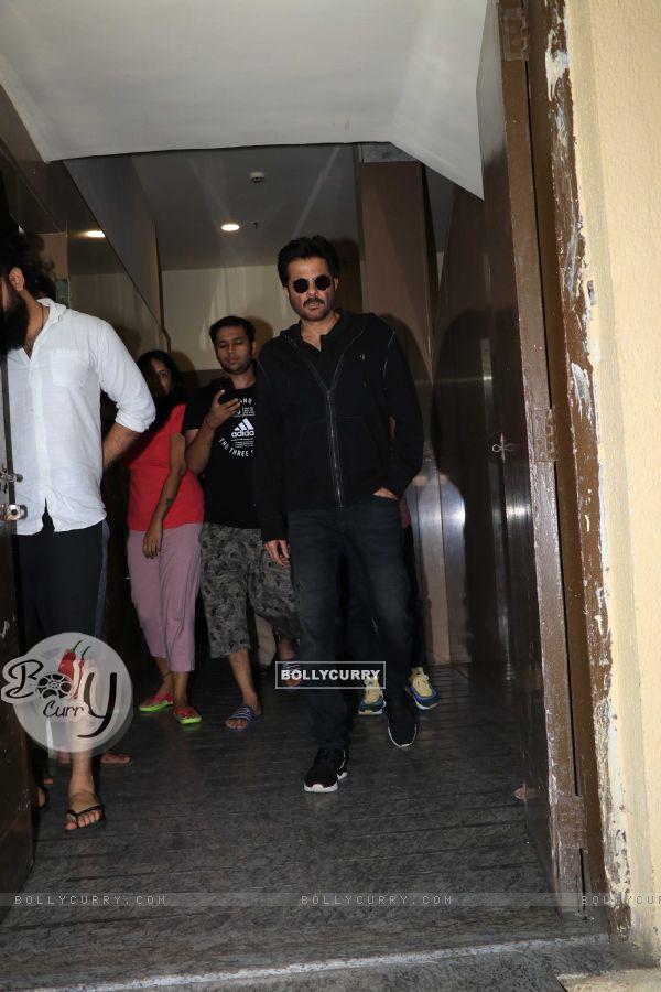 Anil Kapoor snapped in Juhu