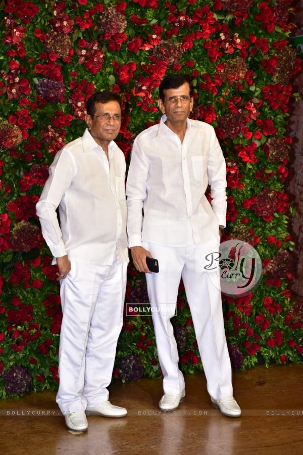 Abbas-Mustan at Ranveer-Deepika's Mumbai reception