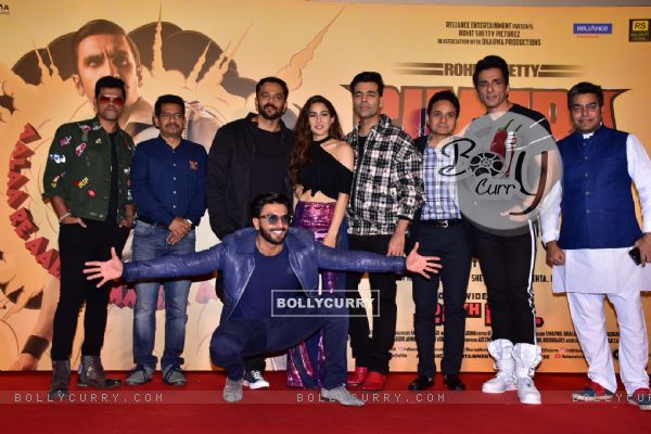Team Simmba at the trailer launch of the movie (440512)