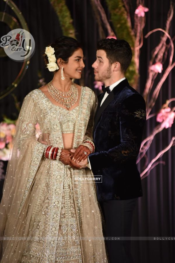 Priyanka and Nick at their Wedding Reception, Delhi