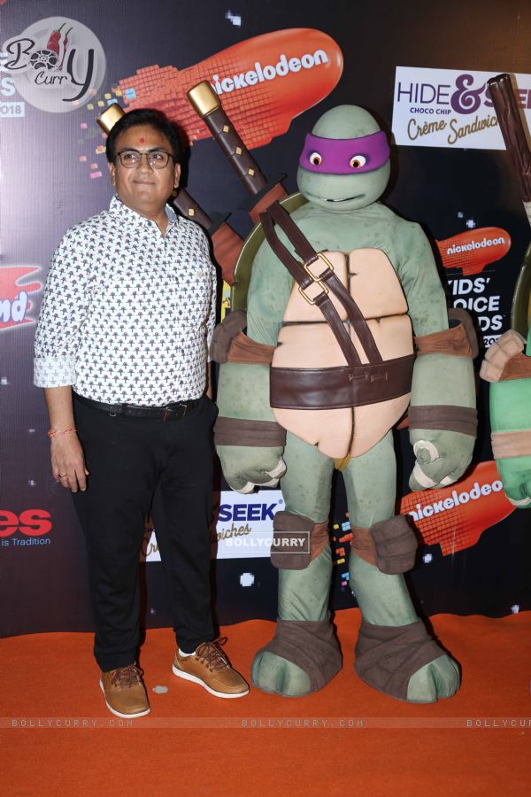 Dilip Joshi at Nickelodeon Kids Choice Awards 2018